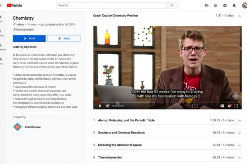 رونمایی یوتیوب از لیست پخش یادگیری؛ محتوای آموزشی بدون پیشنهادهای مزاحم